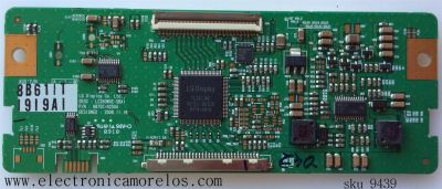 T-CON / SANYO 6871L-1919A / 1919A / 6870C-0250A / MODELO DP26649 P26649-01 / PANEL LC260WXN(SB)(G1)	