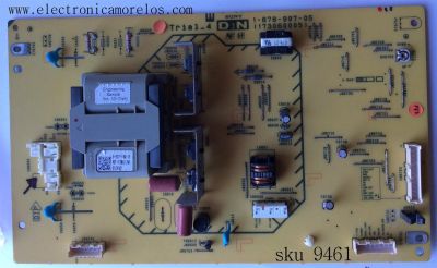 TARJETA D3N / SONY 1-878-997-05 / 173060005 / MODELO KDL52W5150	