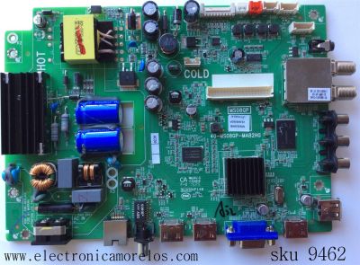 MAIN / FUENTE / (COMBO) / TCL V8-OMS08GP-LF1V022 / GFE952480B / V8-0MS08GP-LF1V022(L4) / MS08GP / 40-MS08GP-MAB2HG MODELO 40