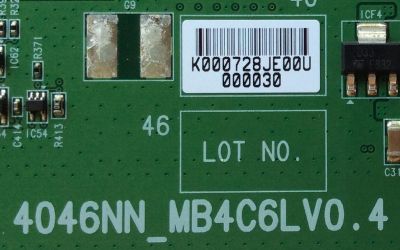 T-CON / SAMSUNG LJ94-00728J / 4046NN_MB4C6LV0.4 / 00728J / PANEL LTY400HF02	 - Imagen 2