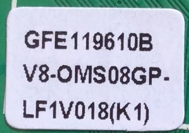 MAIN FUENTE PARA TV TCL V8-OMS08GP-LF1V018 / 40-MS08GP-MAB2HG / GFE119610B / V8-0MS08GP-LF1V018(K1) / MS08GP / MODELO 32''	 - Imagen 2
