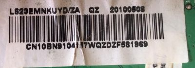 MAIN / SAMSUNG BN91-04157W / BN41-01239A / BN97-03451Q / MODELO LS23EMNKUYB ZA P2370HD / PANEL LTM230HT01-V21	 - Imagen 2