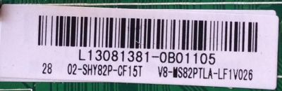 MAIN / FUENTE / (COMBO) / TCL L13081381 / 02-SHY82P-CF15T / V8-MS82PTLA-LF1V026 / TP.MS18VG.P77 / MS82PT	 - Imagen 2