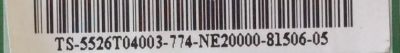 T-CON / SAMSUNG 55.26T04.003 / T230XW01 / 5526T04003 / 06A56-1A / MODELO LN-T2354H / PANEL T260XW03	 - Imagen 2
