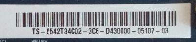 T-CON / SANYO 55.42T34.C02 / 42T34-C01 / 5542T34C02 / T420HVN06.1 / MODELO DP42D23 P42D23-03 / PANEL T420HVN05.1	 - Imagen 2