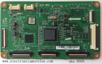 T-CON / SAMSUNG LJ92-01775B / LJ41-09448A / 775B / LJ92-01775A / LJ92-01784A / MODELOS PN59D8000FFXZA / PN59D6500DFXZA / PANEL S58FH-YD05 / S58FH-YB06	
