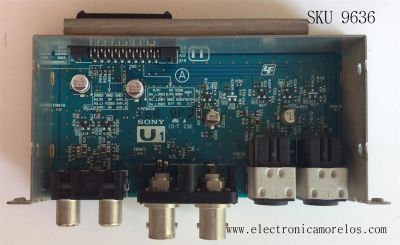 TARJETA DE (A/V) / SONY A-1063-069-A / 1-864-072-11 / 17295511 / MODELO FWD-32LX1R	