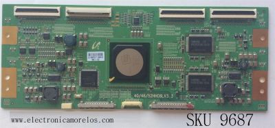 T-CON / TOSHIBA LJ94-01885G / 40/46/52HHC6LV3.3 / MODELO 46LX177 /	