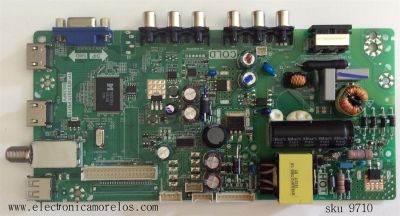 MAIN FUENTE (COMBO) PARA TV TCL / NUMERO DE PARTE T8-32LATL-MA3 / TP.MS3393T.PB710 / 02-SHY39V-CHLA05 / V8-MS39VPVL-LF1V090 / MS39PV / L15061797 / GFF120050M  / MODELO DE 32''