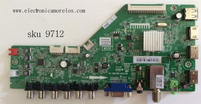 MAIN PARA TV TCL GLE951645D / 40-OMS39N-MAC2HG	/ V8-OMS39HM-LF1V004 / V8-0MS39HM-LF1V004(H5) / MS39 /  MODELO L40B2800