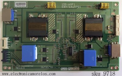LED DRIVER / LG EBR76469701 / KLE-D600HEP02 / DISPLAY LC600EUD-FEF1 / MODELO 60LN5710-UB.BUSULHR / 60LN5600-UB / 60LN5400-UA.BUSULJR /  PANEL HC600DUD-SLFP1-11WW	