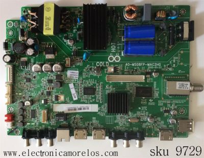 MAIN / FUENTE / (COMBO) / TCL V8-OMS08FP-LF1V009(B1) / GFE118842D / V8-0MS08FP-LF1V009(B1) / 40-MS08FP-MAC2HG	