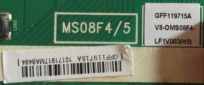 MAIN  PIONEER NUMERO DE PARTE  GFF119715A / V8-OMS08F4-LF1V003(H5)  (H4)  (H3)  / V8-OMS08F4-LF1V003 / 40-MS08F6-MAA2HG / MS08F4/5 / V8-0MS08F4-LF1V003 / MODELO PLE-50S05FHD	 - Imagen 2