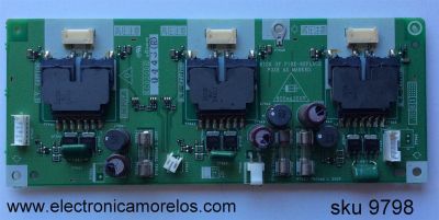 BACKLIGHT IVERSOR / SHARP DUNTKC020DE04 / KC020DE/MODELO LC-37HV6U / PANEL LQ370T3FZ10	