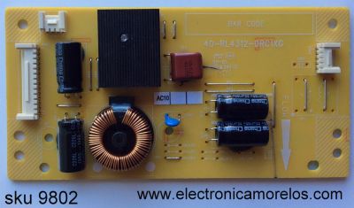 LED DRIVER / TCL 40-RL4312-DRC1XG / 40-RL4312-DRC1XG / MODELO LE39FHDF3300TATCAA	