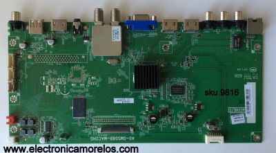 MAIN / TCL V8-0MS08GP-LF1V032(H6) / IFE121810A / V8-OMS08GP-LF1V032(H6) / 40-0MS08B-MAC2HG / MS08B/G	