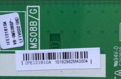 MAIN / TCL V8-0MS08GP-LF1V032(H6) / IFE121810A / V8-OMS08GP-LF1V032(H6) / 40-0MS08B-MAC2HG / MS08B/G	 - Imagen 2