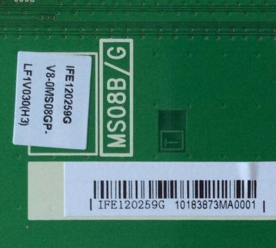 MAIN / TCL V8-0MS08GP-LF1V030(H3) / IFE12025G / V8-OMS08GP-LF1V030(H3) / 40-0MS08B-MAC2HG / MS08B/G	 - Imagen 2