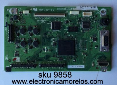 MAIN / SHARP DUNTKE352FM02 / KE352WE / MODELO LC-19SB15U / PANEL LK185T3GW10	