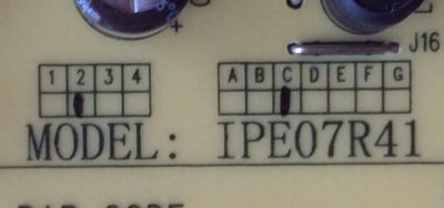 FUENTE DE PODER / TCL 81-PBE040-G92 / CCP-508 / IPE07R41 / IPE07R21C	 - Imagen 2