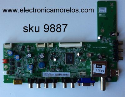 MAIN PARA TV TCL / NUMERO DE PARTE GLE950651C / 40-MT2700-MAB2LG / MT27 / V8-OMT2705-LF1V048 / V8-0MT2705-LF1V048 / 08-MT27S07-MA200AA / 08-SS32TML-LC246AA / 08-MT27S04-MA300AA / MODELO L32F3300