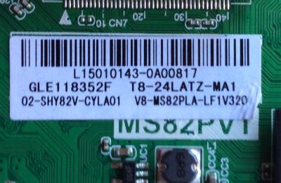 MAIN FUENTE (COMBO) PARA TV / NUMERO DE PARTE T8-24LATZ-MA1 / GLE118352F / TP.MS18VG.PB77 / MS82PVT / L15010143 / 02-SHY82V-CYLA01 / V8-MS82PLA-LF1V320 - Imagen 2