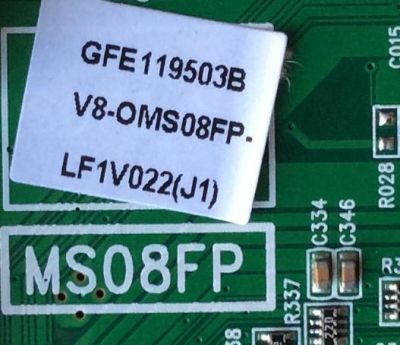 MAIN / FUENTE/(COMBO) / TCL V8-OMS08FP-LF1V022(J1) / GFE119503B / V8-0MS08FP-LF1V022(J1) / 40-MS08FP-MAC2HG / MS08FP	 - Imagen 2