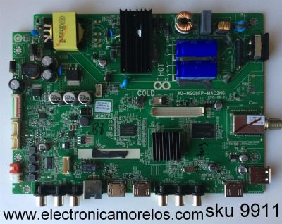 MAIN  FUENTE (COMBO) PARA TV TCL  NUMERO DE PARTE  V8-0MS08FP-LF1V028  / GFE120769F / V8-OMS08FP-LF1V028(J2) / 40-MS08FP-MAC2HG / MS08FP / L32D2740