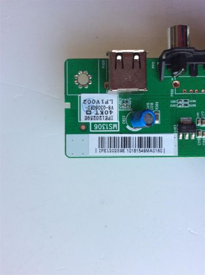 MAIN  PARA TV TCL NUMERO DE PARTE  V8-0306GRD-LF1V002 / IFE120259E  / 40-MS1306-MAD2LG / MS1306	/ MODELO DE 40'' - Imagen 2