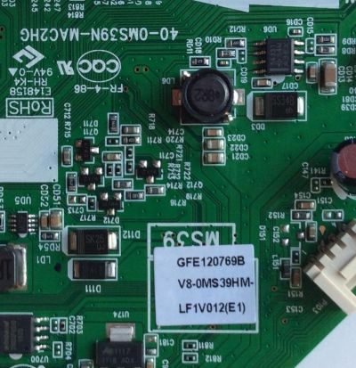 MAIN / TCL V8-0MS39HM-LF1V012(E1) / GFE120769B / V8-OMS39HM-LF1V012(E1) / 40-0MS39N-MAC2HG /MS39	 - Imagen 2