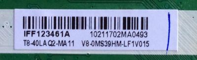 MAIN / TCL IFF123461A / T8-40LAQ2-MA11 / V8-0MS3HM-LF1V015 / 40-0MS39N-MAC2HG / MS39 / MODWELO 40''	 - Imagen 2
