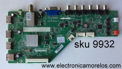 MAIN PARA TV TCL / NUMERO DE PARTE V8-0MS39HM-LFIV012(I2) / GFE120072A / V8-OMS39HM-LFIV012(I2) / 40-0MS39N-MAC2HG / MS39	