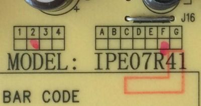 FUENTE DE PODER / TCL 81-PBE040-G92 / IPE07R41 / CCP-508 / E202404	 - Imagen 4