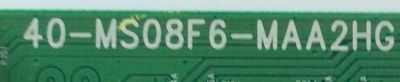 MAIN PARA TV TCL NUMERO DE PARTE GFE120769G / V8-0MS08F4-LF1V010(E5) / / V8-OMS08F4-LF1V010(E5) / MS08F4/5 / 40-MS08F6-MAA2HG - Imagen 2