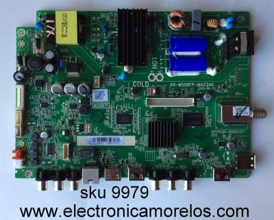 MAIN / TCL V8-0IS08FP-LF1V027 / IFF120606A / V8-OIS08FP-LF1V027 / MS08PF / 40-MS08FP-MAC2HG MODELO DE 32''	