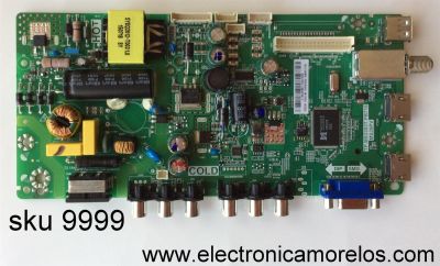 MAIN / TCL L15020881 / GFE952164A / T8-32LATL-MA2 / 02-SHY39V-CHLA02 / V8-MS39PVLL-LF1V031 / TP.MS3393T.PB710 / MS39PV / MODELO DE 32''	