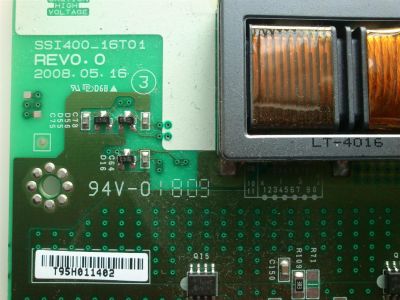 BACKLIGHT INVERSOR SAMSUNG LJ97-01922A / SSI400_16T01  / MODELO TOSHIBA 40RV525R - Imagen 3