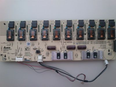 BACKLIGHT INVERSOR ESCLAVO PARA TV SHARP / RUNTKA528WJN1 / 2995323902 / 2995323900  / DAC-60T018 BF1 / MODELOS LC-52E77U / LC-52SB57U / LC-52SB57UN / LC-C5277UN / LC-52E77UN / LC-52D85UN