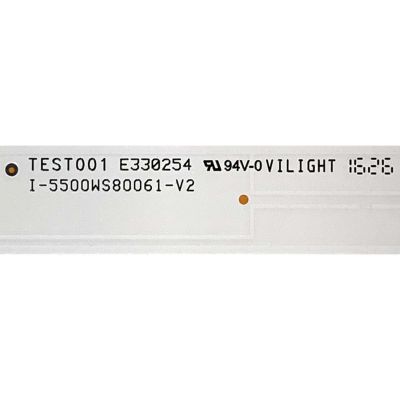 KIT DE LED'S PARA TV VIZIO ( 12 PZ ) / NUMERO DE PARTE I-5500WS80061-V2 / 5638027026166 / TEST001 E330254 / PANEL T550HVN08.5 / MODELO  DN55-E2 - Imagen 3