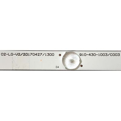KIT DE LED'S PARA TV 43" WESTINGHOUSE / NUMERO DE PARTE B-CNCF43D709 / 910-430-1003/C003 / 02-LG-V2/20170427/1300 / 4074T47N102LGV / PANEL'S T430QVN03.0 / T430-DXC-DLED - Imagen 3