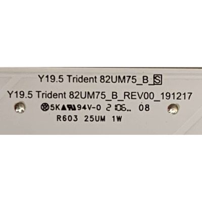 KIT DE LED'S PARA TV LG (12 PIEZAS)  EAV64996401 / EAV64996501 / Y19.5 TRIDENT 82UM75_A_S / Y19.5 TRIDENT 82UM75_B_S / Y19.5 TRIDENT 82UM75_A_REV00_191217 / PANEL'S HC820DQF-SLXR1-2142 / HC820DQF-SLXR1-2112 / MODELOS 82UN8570PUC / 82UN8570PUC.BUSWLJR - Imagen 7