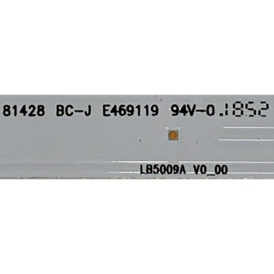 KIT DE LED'S PARA TV PHILIPS (6 PIEZAS) / NUMERO DE PARTE LB5009A / LB5009A V0_00 / UDULEDLXT015  REV.A / 14918 / 81428  BC-J / PANEL V500DJ7-QE1  REV.C8 / MODELO 50PFL5604/F7A - Imagen 3
