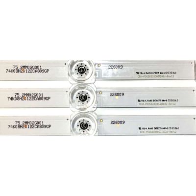 KIT DE LEDS PARA TV SAMSUNG ORIGINAL 3 PIEZAS / NUMERO DE PARTE CRH-P50S63030031202J / CRH-P50S63030031202J-REV1.2 / 75.2MM02G001 / 55150X / 226009 / MODELO UN50TU8000 / UN50TU8000FXZA - Imagen 2