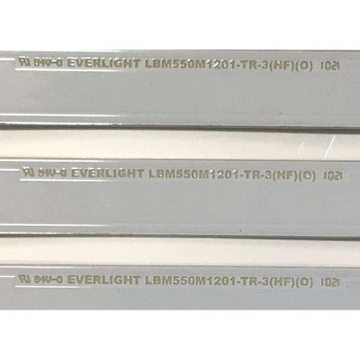 KIT DE LEDS PARA TV INSIGNIA ( 7 PZ ) / NUMERO DE PARTE LBM550M1201-TR-3 / LBM550M1201-TR-3(HF)(0) / PANEL TPT550WR-D093.L / MODELO NS-55F501NA22 / NS-55F501NA22 REV A / NS-55F501NA22 REV B - Imagen 4