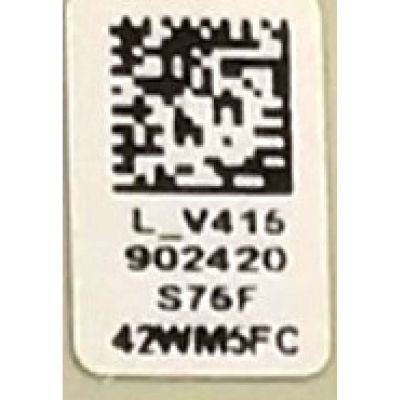 KIT DE LEDS PARA TV SONY ( 16 PZ ) / NUMERO DE PARTE SN75D2285 / SN75D2285 16X8(D) / E330254 / 42WM5F C / PANEL YDBM075DCS11 / MODELO XR-75X90CJ / XR75X90CJ - Imagen 4