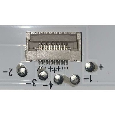 KIT DE LEDS PARA TV HISENSE ( 9 PZ ) / NUMERO DE PARTE JHD55X3U51-T0L8-2020120701 / 1249966 / LB5514V V1 / E469119 / PANEL JHD55X3U51-T0L8B2/S0/GM/ROH / MODELO 55U6G / 55U6GR - Imagen 2