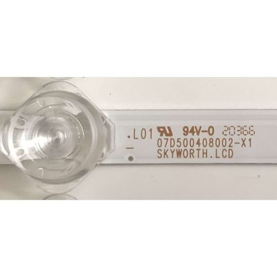 KIT DE LEDS PARA TV VIZIO (4 PIEZAS) / NUMERO DE PARTE 07D500408002-X1 / 07D500408002-X2 / F1L6F000049 / PANEL V500DJ6-203 / MODELO ¨50¨ - Imagen 2