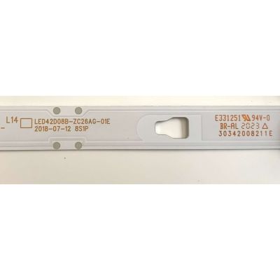 KIT DE LEDS PARA TV JVC ( 3 PZ ) / NUMERO DE PARTE 30342008210E / 30342008211E / LED42D08A-ZC26AG-01E / LED42D08B-ZC26AG-01E / E331251 / MODELO  LT-43MAW595 - Imagen 2