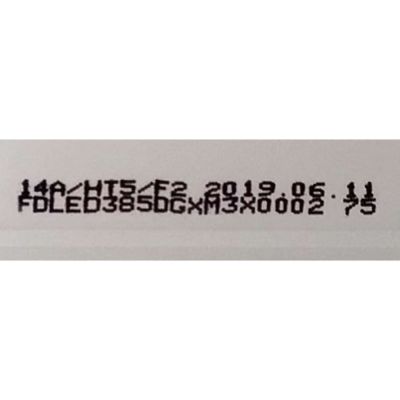 KIT DE LED'S PARA TV SEIKI ( 3 PZ ) / NUMERO DE PARTE DLED38.5DGXM-37X-0002 / 385VD7 / E493538 / MODELO SC-39HS950N / SC-39HS950N REV A - Imagen 5