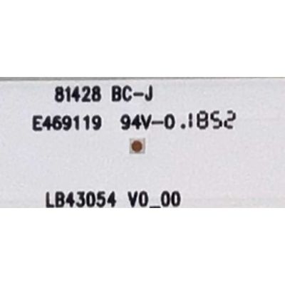 KIT DE LED'S PARA TV PHILIPS ( 4 PZ ) / NUMERO DE PARTE LB43054 / LB43054 V0_00 / UDULEDLXT014 / E469119 /  MODELO 43PFL560/F7 - Imagen 4